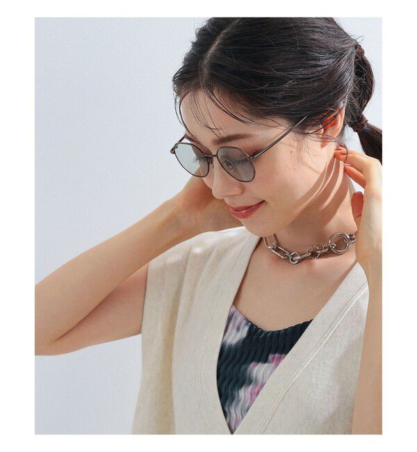 BEAMS SELECTION for WOMEN「NOEYEDIA / サングラス "NE425"」|サングラス|LT.GREY