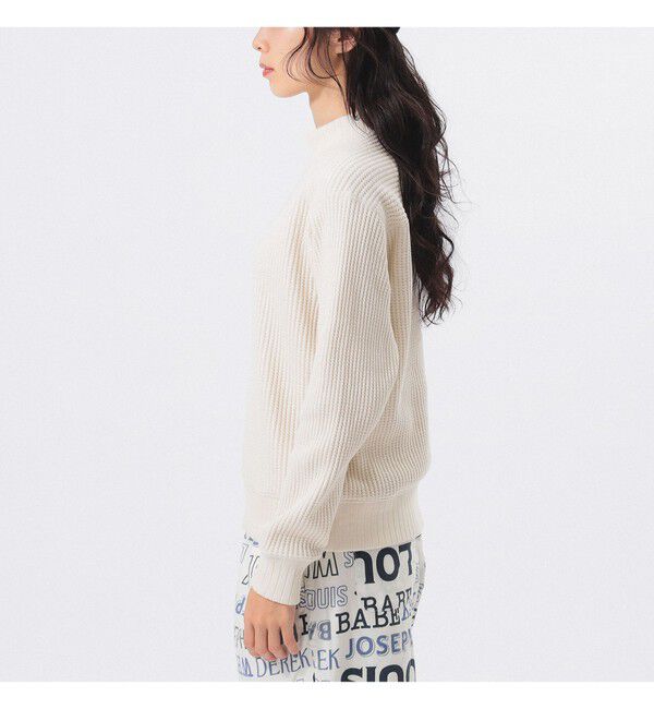 BEAMS SELECTION for WOMEN「Jackman / 別注 ワッフル ミドルネック」|スウェット・ジャージ|
