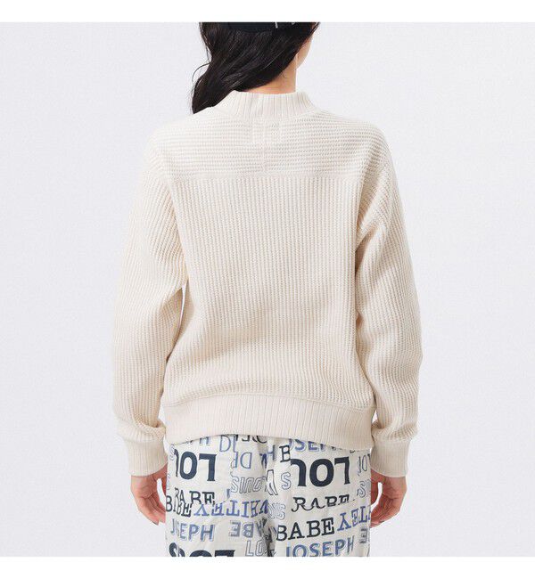 BEAMS SELECTION for WOMEN「Jackman / 別注 ワッフル ミドルネック」|スウェット・ジャージ|