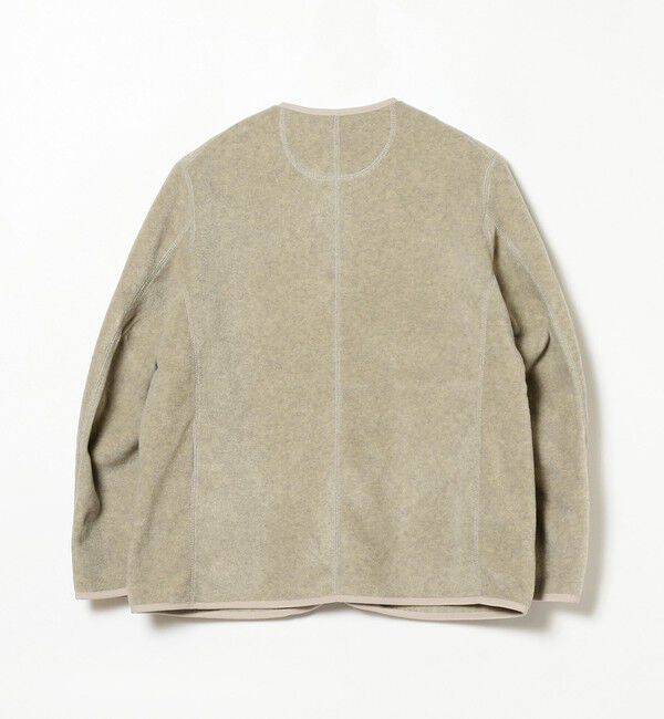 BEAMS SELECTION for WOMEN「DANTON / ノーカラー フリース ジャケット」|ブルゾン・スタジャン|