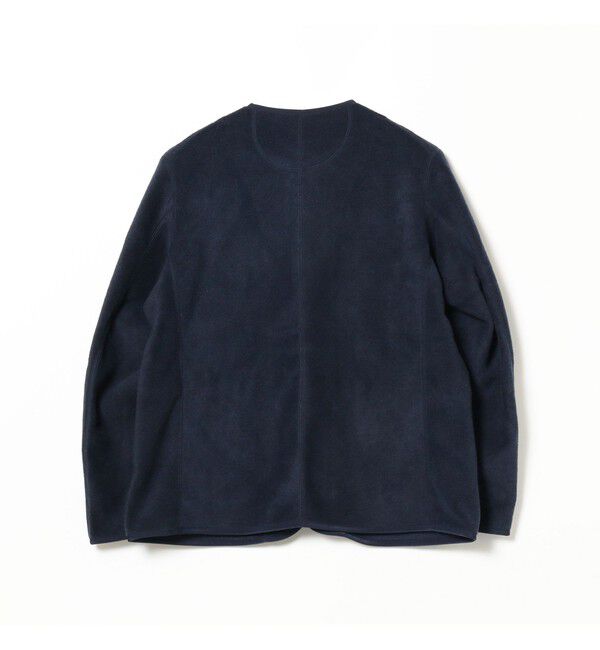 BEAMS SELECTION for WOMEN「DANTON / ノーカラー フリース ジャケット」|ブルゾン・スタジャン|
