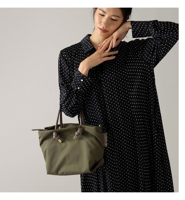 BEAMS SELECTION for WOMEN「VIOLAd&rsquo;ORO / BIANCA ナイロン トートバッグ S」|トートバッグ|