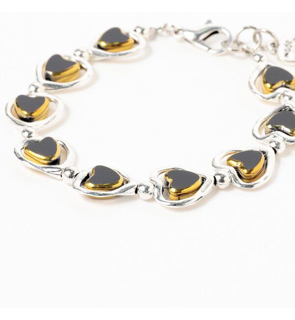 BEAMS SELECTION for WOMEN「〇Otro Accesorio / ハート レイヤード ブレスレッド」|ブレスレット・バングル|