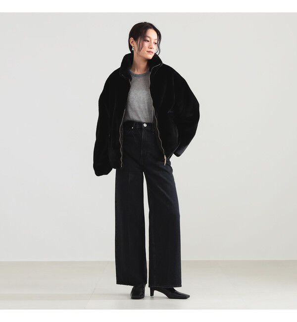 BEAMS SELECTION for WOMEN「TATRAS / BARBRA ボア ブルゾン」|ブルゾン・スタジャン|