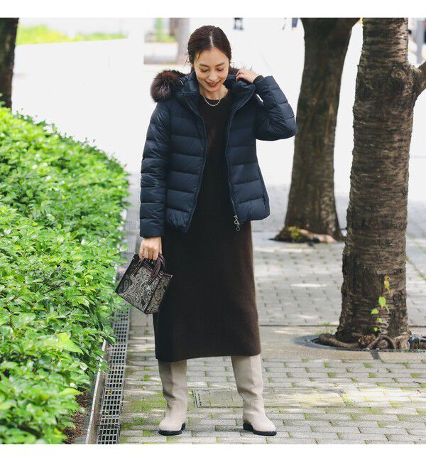 BEAMS SELECTION for WOMEN「【別注】TATRAS / KOSAVA セイル ファー ダウンジャケット」|ブルゾン・スタジャン|