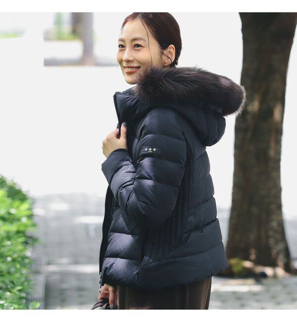 BEAMS SELECTION for WOMEN「【別注】TATRAS / KOSAVA セイル ファー ダウンジャケット」|ブルゾン・スタジャン|
