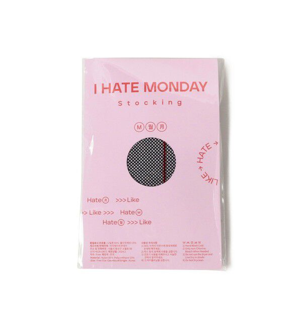 BEAMS SELECTION for WOMEN「I Hate Monday / Back Point ストッキング」|ソックス|