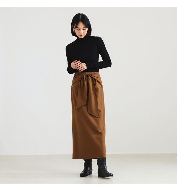 Demi-Luxe BEAMS 「リブ タートルネック ニット」|ニット・セーター|