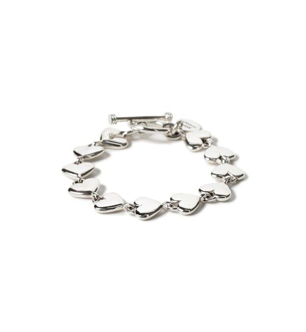 BEAMS SELECTION for WOMEN「XOLO JEWELRY / Heart Link Bracelet」|ブレスレット・バングル|SILVER