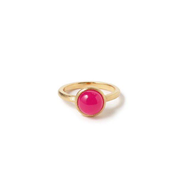 BEAMS SELECTION for WOMEN「Fruitsjolie / パープルピンク カルセドニー リング」|その他|
