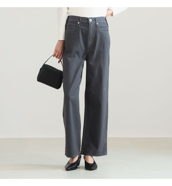 BEAMS SELECTION for WOMEN「【別注】upper hights / LAZY NIECE サイドゴム デニムパンツ」|デニム|