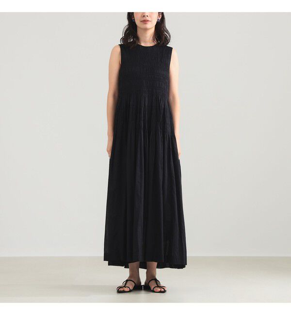 BEAMS SELECTION for WOMEN「ne Quittez pas / ボイル シャーリング ワンピース」|ワンピース|