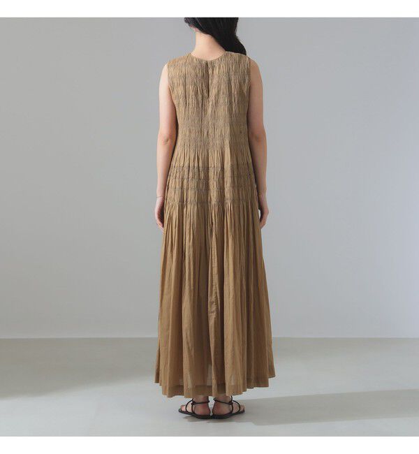 BEAMS SELECTION for WOMEN「ne Quittez pas / ボイル シャーリング ワンピース」|ワンピース|