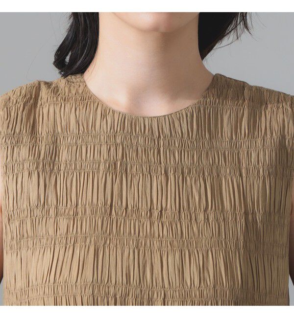 BEAMS SELECTION for WOMEN「ne Quittez pas / ボイル シャーリング ワンピース」|ワンピース|