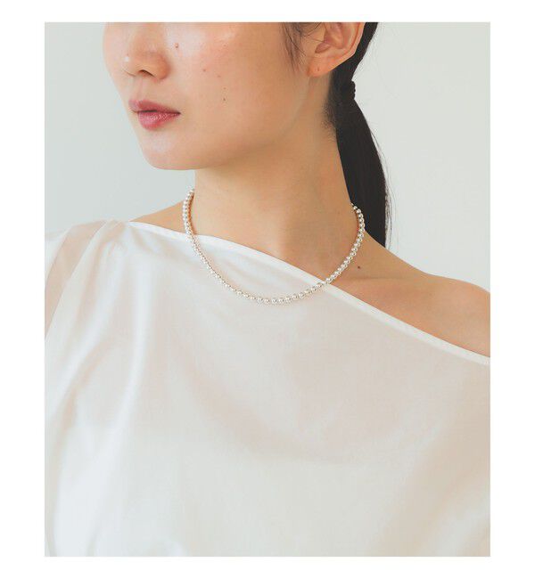 BEAMS SELECTION for WOMEN「quip queint / ボウリング トライブ ショートネックレス」|その他|SILVER