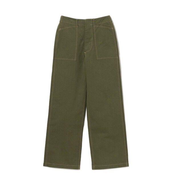 BEAMS SELECTION for WOMEN「BUZZ RICKSON'S / U.S. MARINE CORPS M-1941 HERRINGBONE PANTS SHORT LENGTH」|チノ|