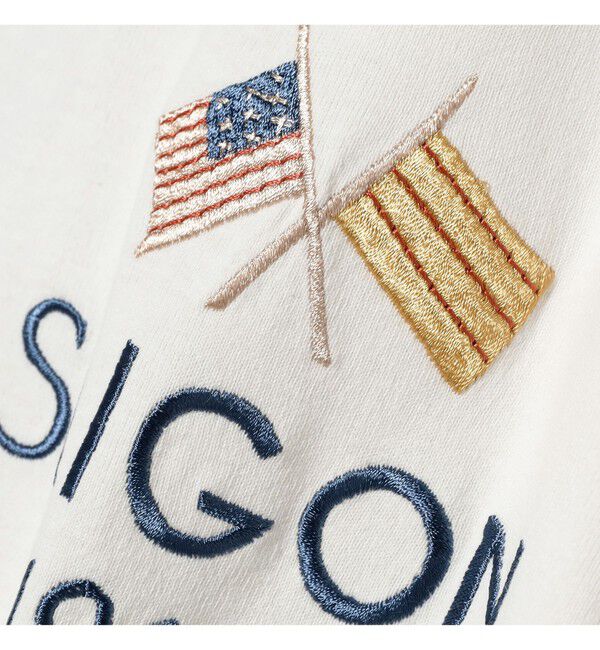 BEAMS SELECTION for WOMEN「テーラー東洋 / SUKA T-SHIRT EMBROIDERED &ldquo;SAIGON VIET-NAM&rdquo;」|Tシャツ・カットソー|