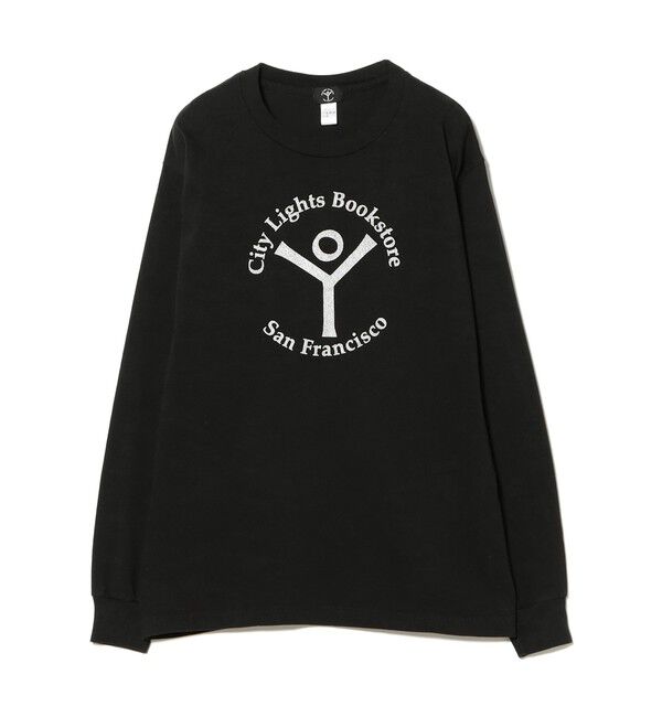 BEAMS SELECTION for WOMEN「City Lights Bookstore / Long sleeve T-Shirts」|Tシャツ・カットソー|LOGO_Black
