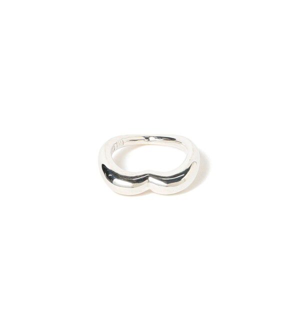 BEAMS SELECTION for WOMEN「ISOLATION / ハート カーブ ピンキー リング」|その他|SILVER