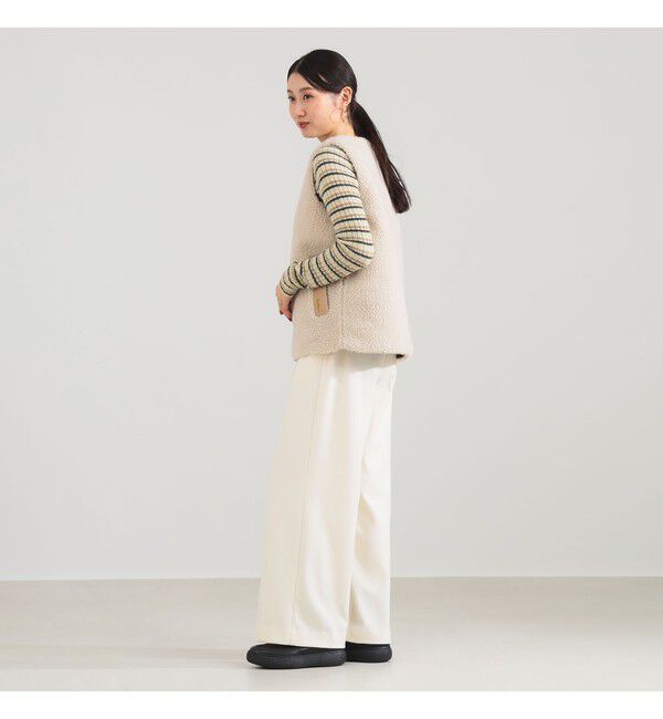 BEAMS SELECTION for WOMEN「Barbour / DULSIE ボア ライナー ベスト」|ダウン|