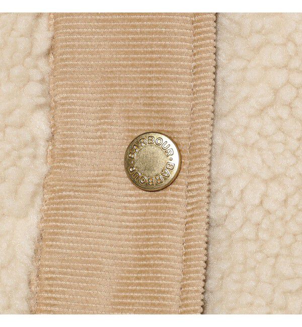 BEAMS SELECTION for WOMEN「Barbour / DULSIE ボア ライナー ベスト」|ダウン|