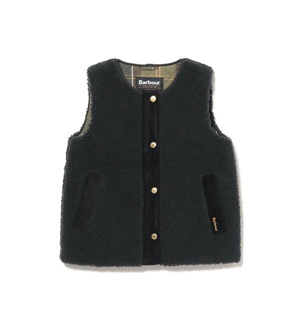 BEAMS SELECTION for WOMEN「Barbour / DULSIE ボア ライナー ベスト」|ダウン|