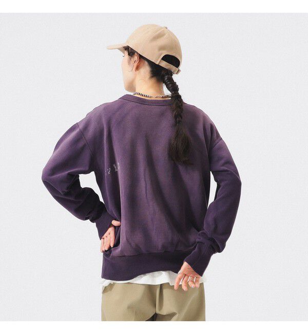 BEAMS SELECTION for WOMEN「【別注】 WAREHOUSE & CO. &times; BEAMS BOY / ステンシル13 前V スウェット」|スウェット・ジャージ|