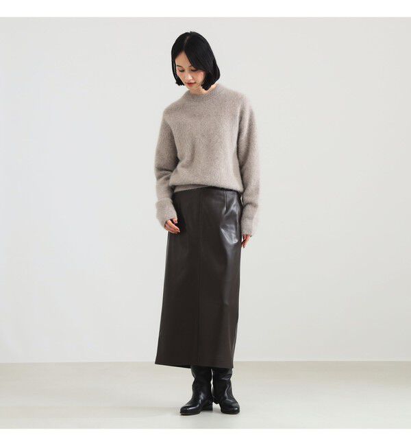 Demi-Luxe BEAMS 「ヤク フォックス ロングスリーブ プルオーバーニット」|ニット・セーター|