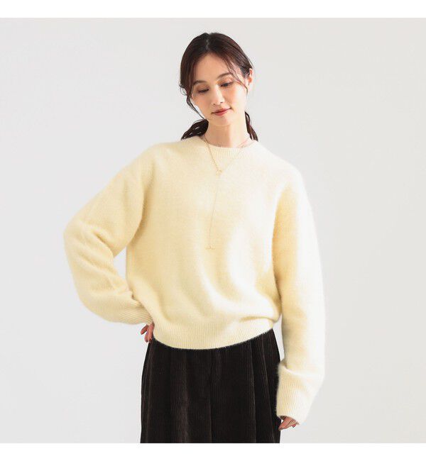 Demi-Luxe BEAMS 「ヤク フォックス ロングスリーブ プルオーバーニット」|ニット・セーター|