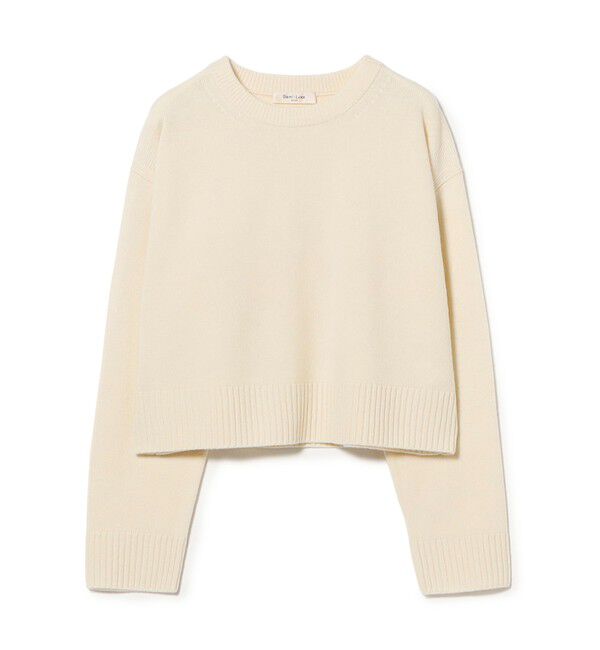 Demi-Luxe BEAMS 「7ゲージ ウール クルーネック プルオーバー」|ニット・セーター|