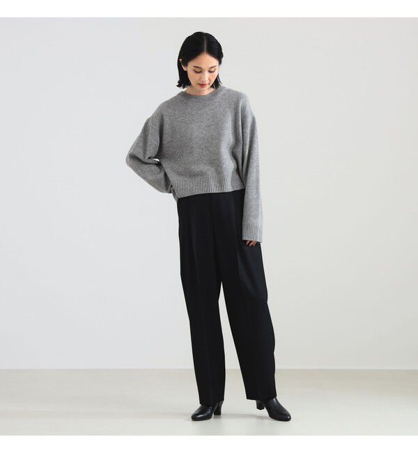 Demi-Luxe BEAMS 「7ゲージ ウール クルーネック プルオーバー」|ニット・セーター|