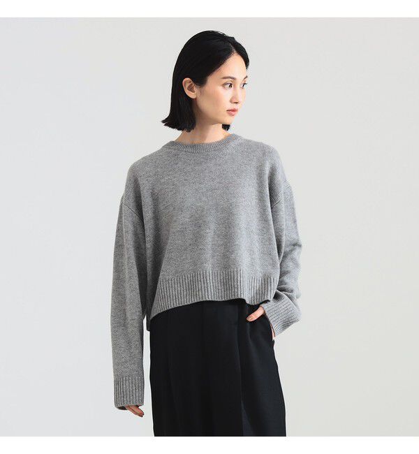 Demi-Luxe BEAMS 「7ゲージ ウール クルーネック プルオーバー」|ニット・セーター|