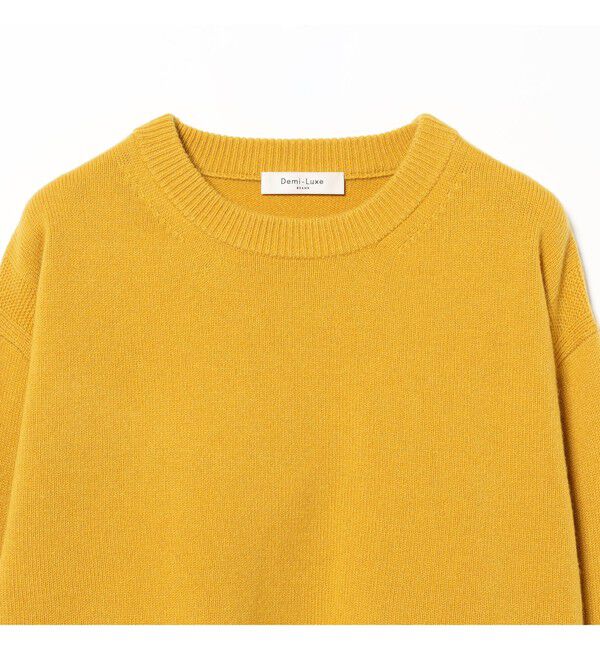 Demi-Luxe BEAMS 「7ゲージ ウール クルーネック プルオーバー」|ニット・セーター|