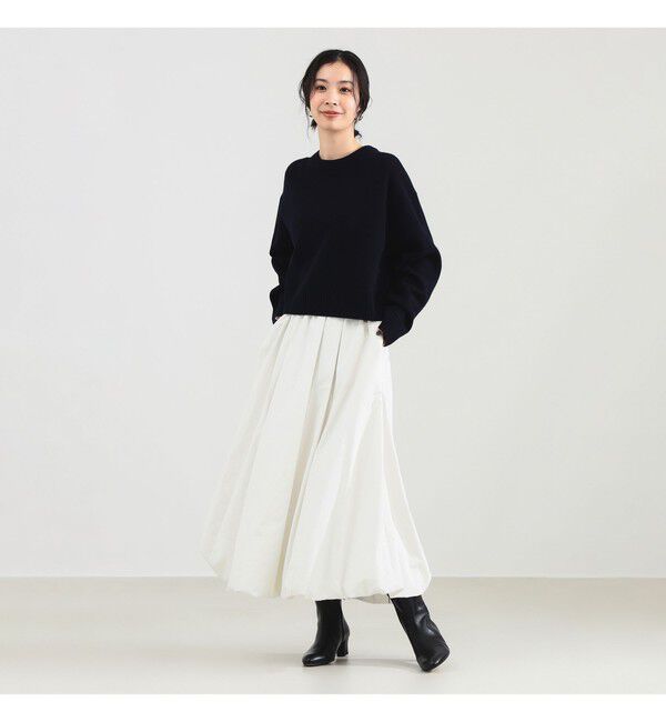 Demi-Luxe BEAMS 「7ゲージ ウール クルーネック プルオーバー」|ニット・セーター|