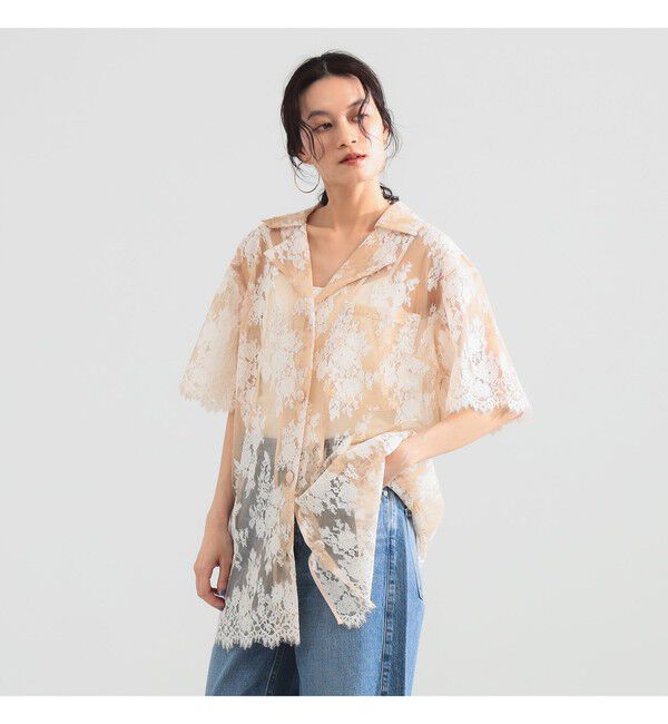 BEAMS SELECTION for WOMEN「BAUM UND PFERDGARTEN / MANNICA フラワー シャツ」|シャツ・ブラウス|