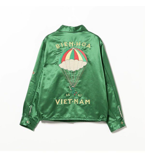 BEAMS SELECTION for WOMEN「テーラー東洋 / Mid 1960s Style Satin Vietnam Jacket &ldquo;PARACHUTE&rdquo;」|ブルゾン・スタジャン|