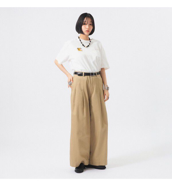BEAMS SELECTION for WOMEN「【別注】テーラー東洋 / 50th 50％ スカ Tシャツ」|Tシャツ・カットソー|
