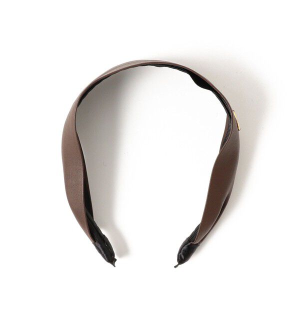 BEAMS SELECTION for WOMEN「TRESSE / ワイド レザー カチューシャ」|その他|