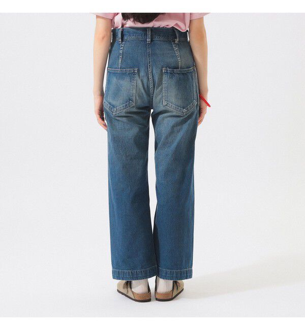 BEAMS SELECTION for WOMEN「【別注】BUZZ RICKSON'S / USN デニム トラウザーズ」|チノ|