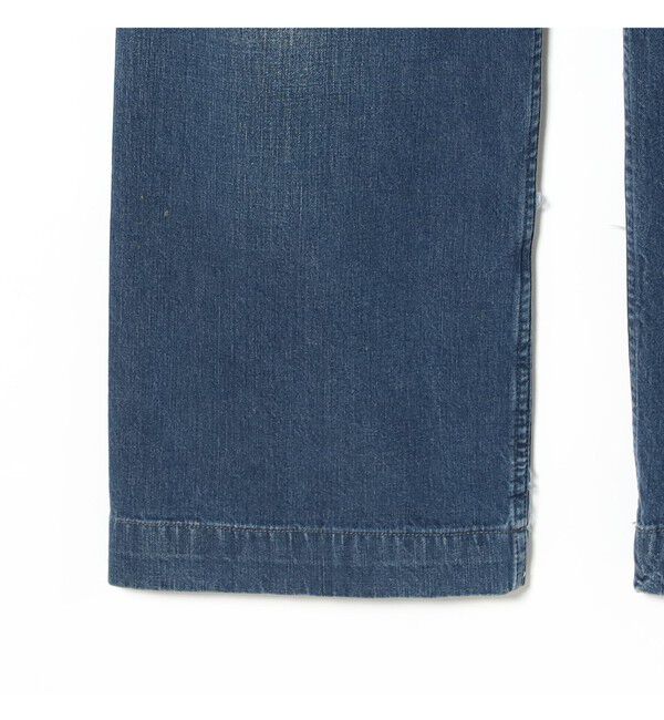 BEAMS SELECTION for WOMEN「【別注】BUZZ RICKSON'S / USN デニム トラウザーズ」|チノ|