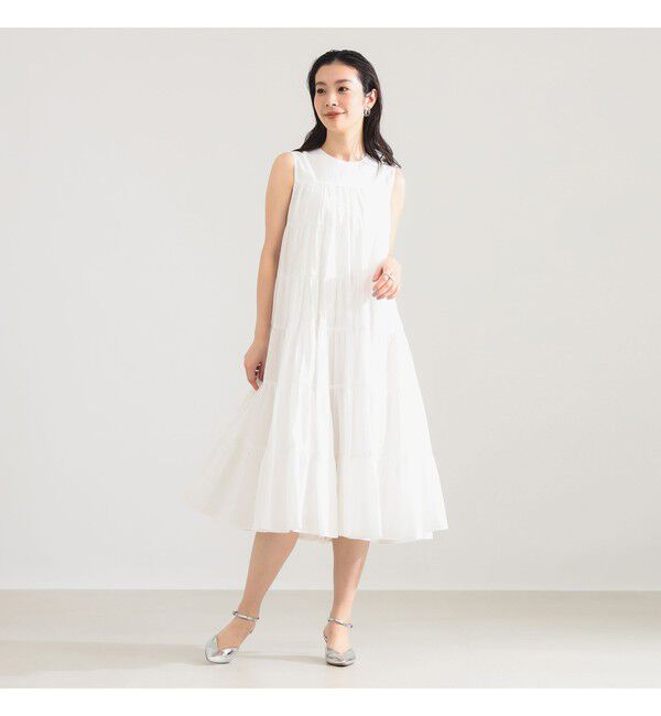 BEAMS SELECTION for WOMEN「【別注】MARIHA / ミューズのワンピース ショート ソリッド」|ワンピース|