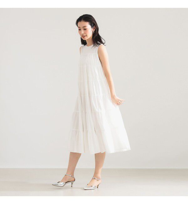 BEAMS SELECTION for WOMEN「【別注】MARIHA / ミューズのワンピース ショート ソリッド」|ワンピース|