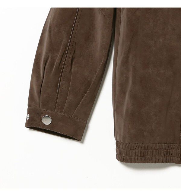 BEAMS SELECTION for WOMEN「BAUM UND PFERDGARTEN / BELINE フェイクスエード ブルゾン」|ブルゾン・スタジャン|