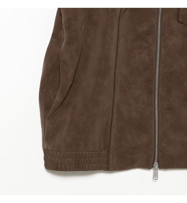 BEAMS SELECTION for WOMEN「BAUM UND PFERDGARTEN / BELINE フェイクスエード ブルゾン」|ブルゾン・スタジャン|