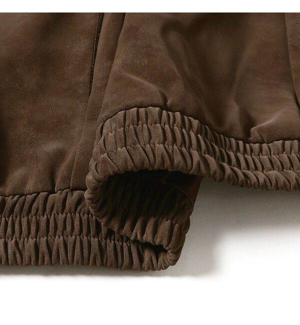 BEAMS SELECTION for WOMEN「BAUM UND PFERDGARTEN / BELINE フェイクスエード ブルゾン」|ブルゾン・スタジャン|