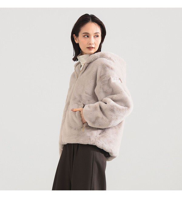 BEAMS SELECTION for WOMEN「TATRAS / YUMOLA ボア ブルゾン」|ブルゾン・スタジャン|
