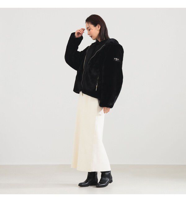BEAMS SELECTION for WOMEN「TATRAS / YUMOLA ボア ブルゾン」|ブルゾン・スタジャン|