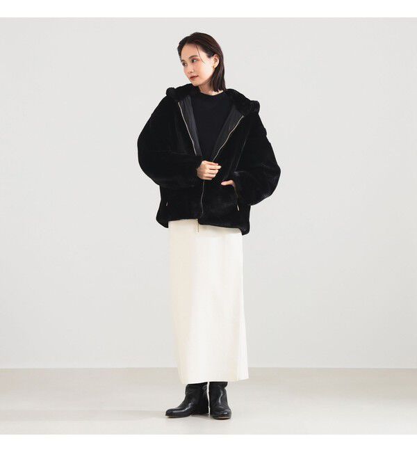 BEAMS SELECTION for WOMEN「TATRAS / YUMOLA ボア ブルゾン」|ブルゾン・スタジャン|