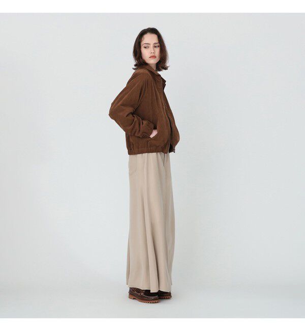 BEAMS SELECTION for WOMEN「《追加予約》【別注】TICCA / ウルトラ スエード ブルゾン」|ブルゾン・スタジャン|