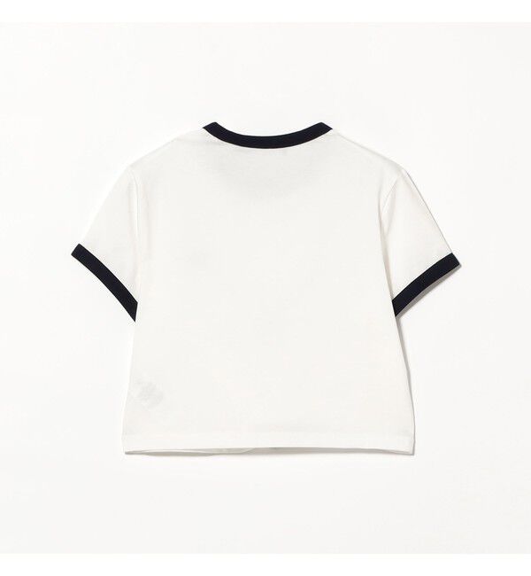 BEAMS SELECTION for WOMEN「FRED PERRY / クロップド リンガー Tシャツ」|Tシャツ・カットソー|